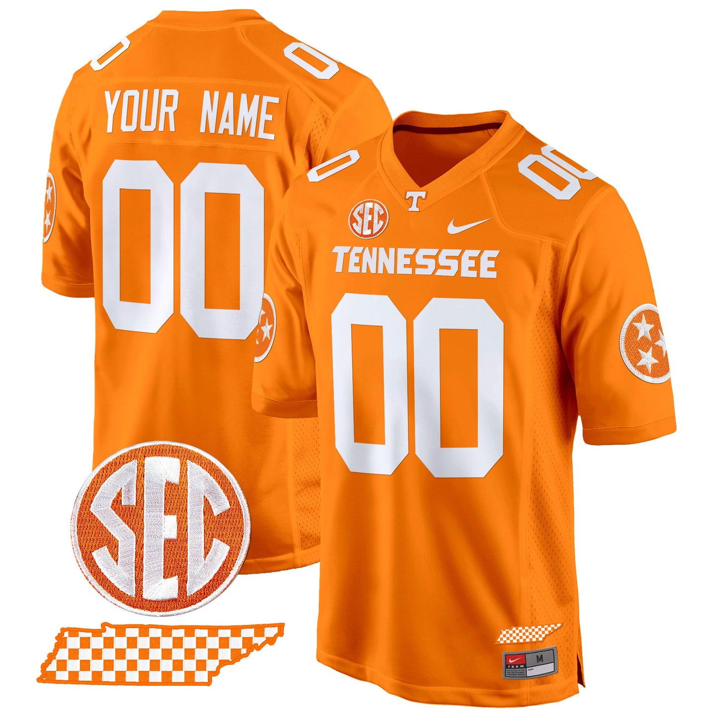 Tennessee Volunteers 2024 Game Custom Jersey - All Stitched