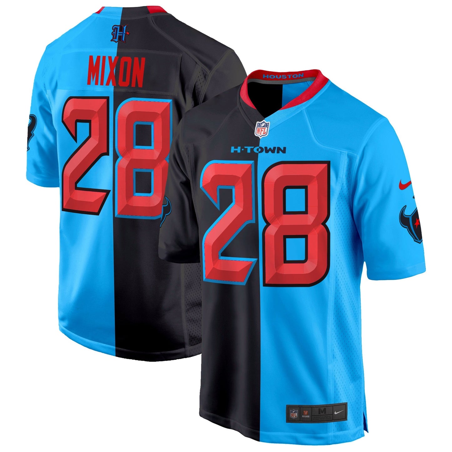 HOU 2024 Game Jersey - All Stitched