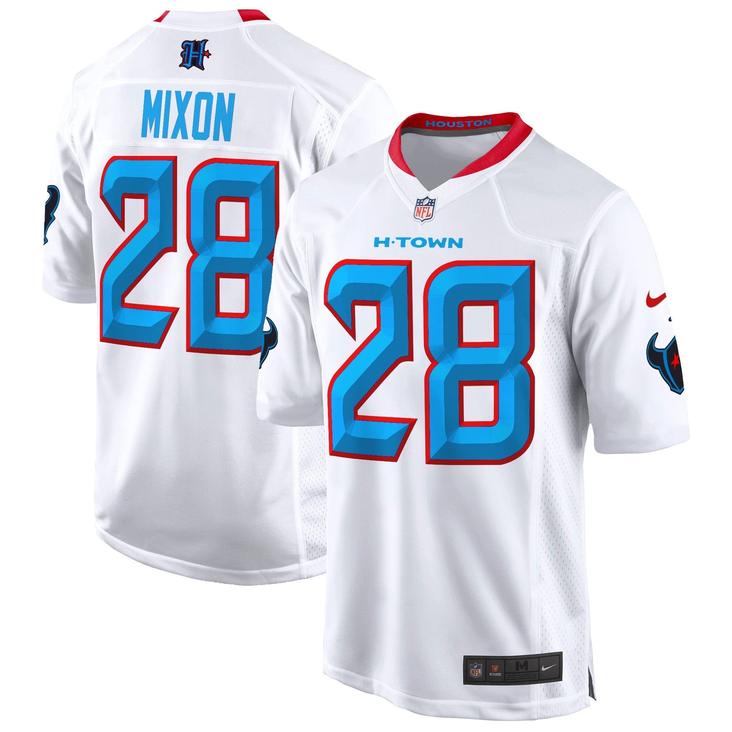 HOU 2024 Game Jersey - All Stitched