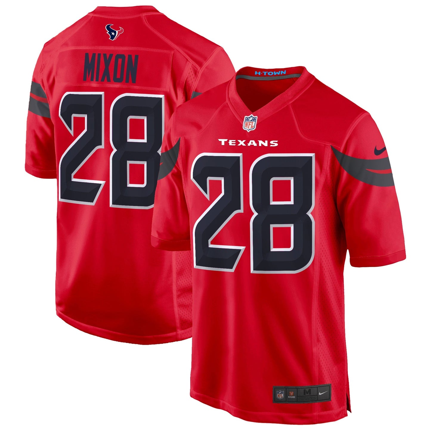 HOU 2024 Game Jersey - All Stitched