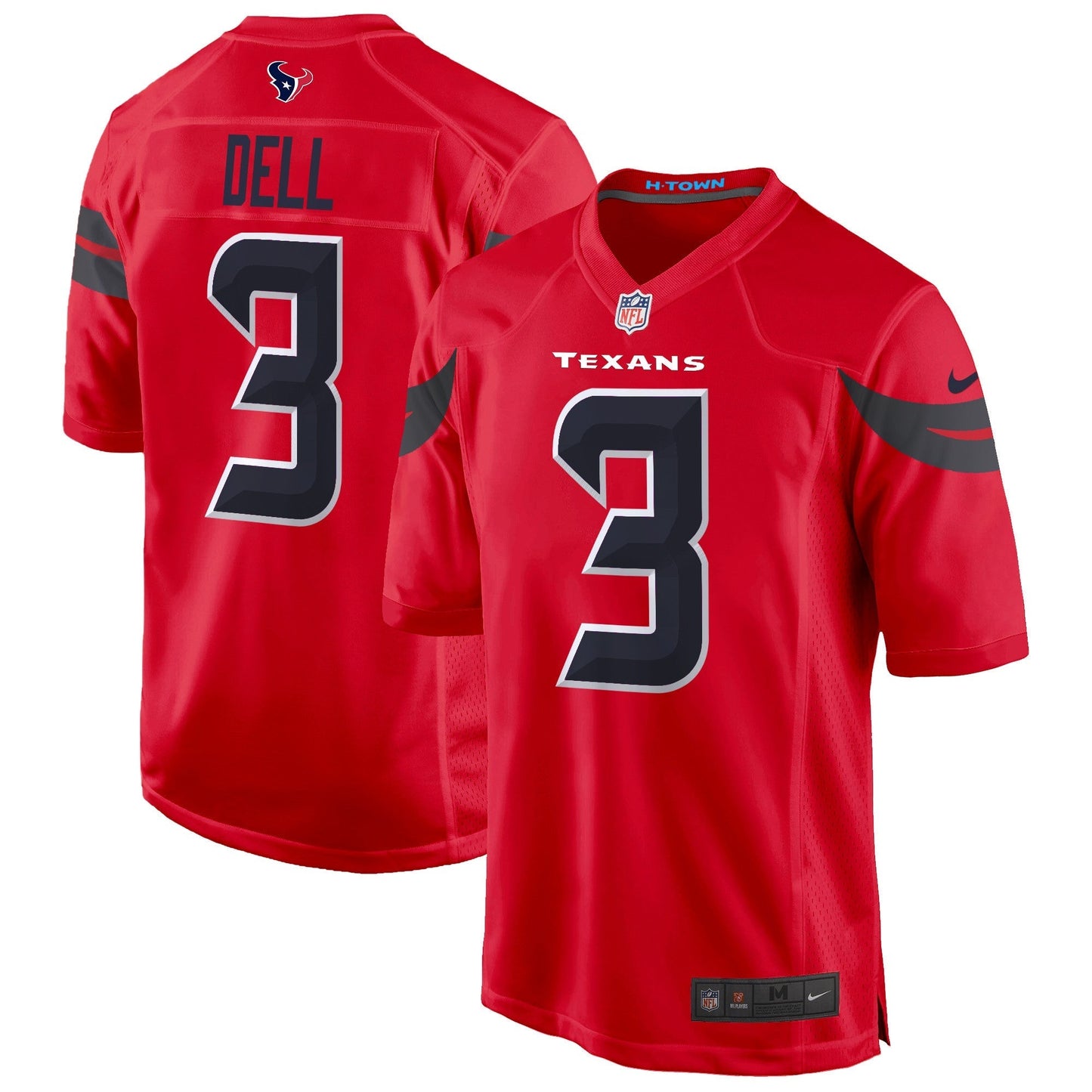 HOU 2024 Game Jersey - All Stitched