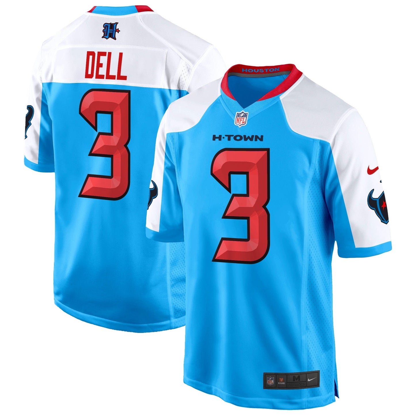 HOU 2024 Game Jersey - All Stitched