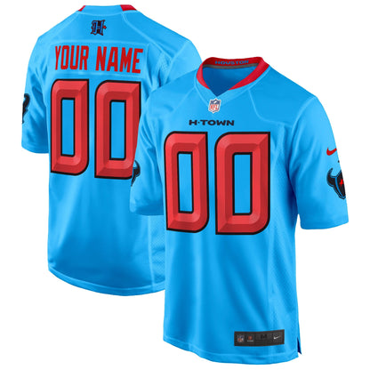 HOU 2024 Game Custom Jersey - All Stitched