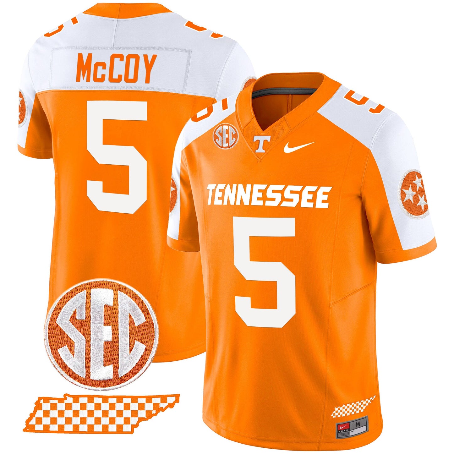 Tennessee Volunteers 2024 Checkerboard Vapor Limited Jersey - All Stitched