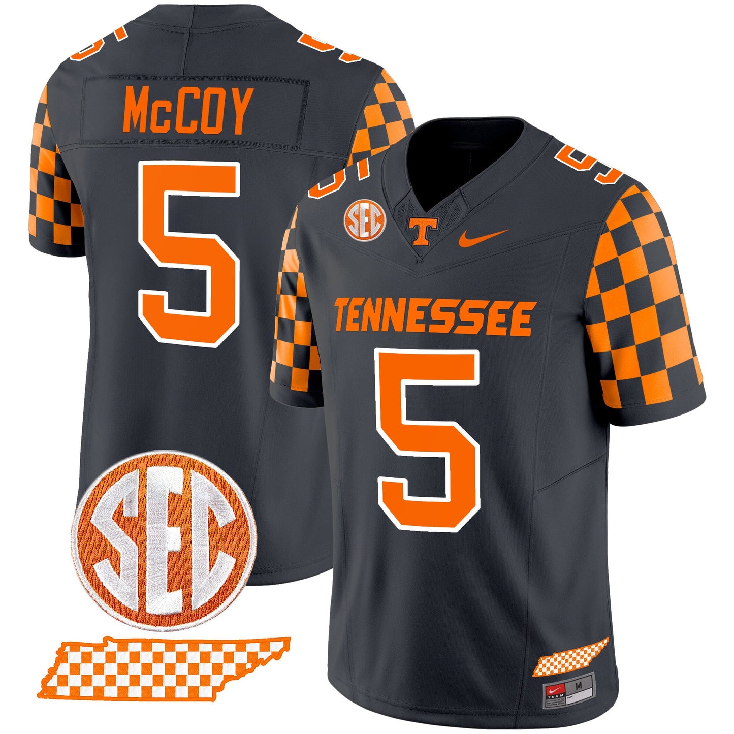 Tennessee Volunteers 2024 Checkerboard Vapor Limited Jersey - All Stitched