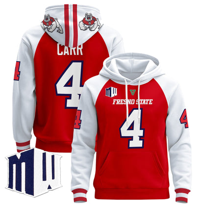 Men's Fresno State Bulldogs 2024 Pullover Hoodie - All Stitched