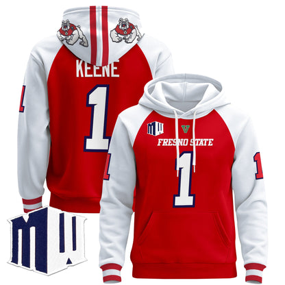 Men's Fresno State Bulldogs 2024 Pullover Hoodie - All Stitched