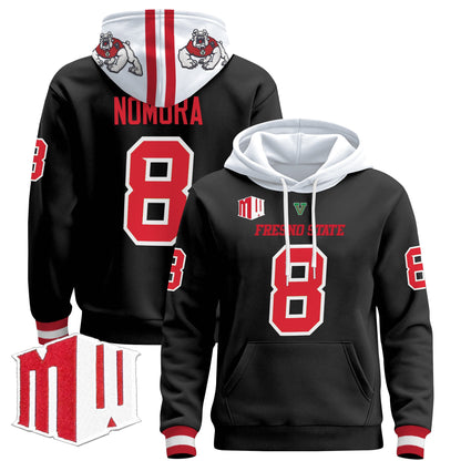 Men's Fresno State Bulldogs 2024 Pullover Hoodie - All Stitched