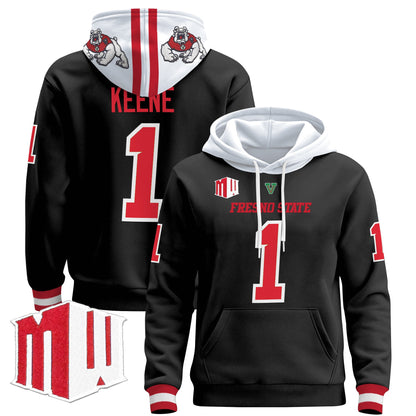 Men's Fresno State Bulldogs 2024 Pullover Hoodie - All Stitched