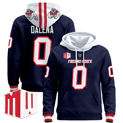 Men's Fresno State Bulldogs 2024 Pullover Hoodie - All Stitched