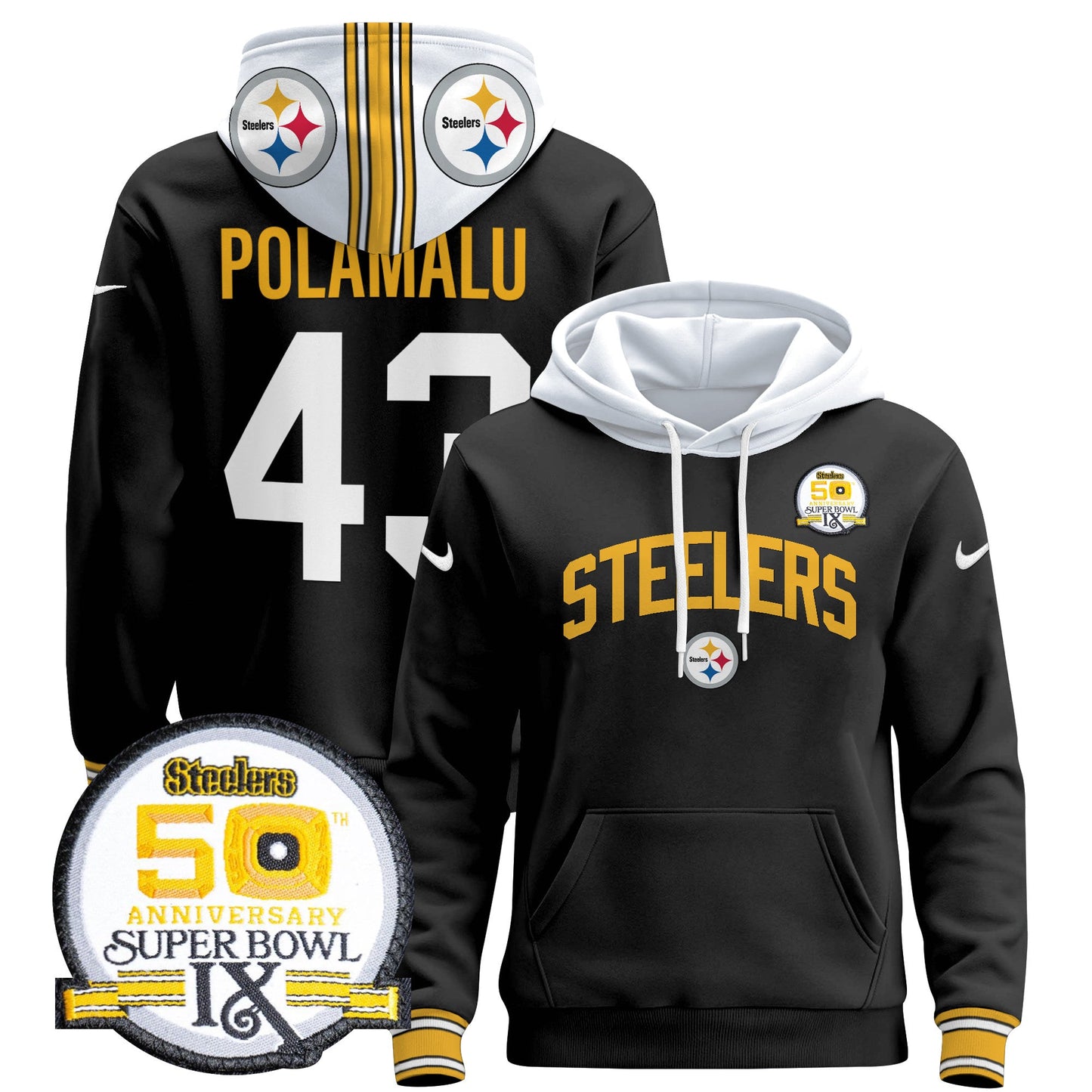 Pittsburgh Steelers 2024 Pullover Hoodie V2