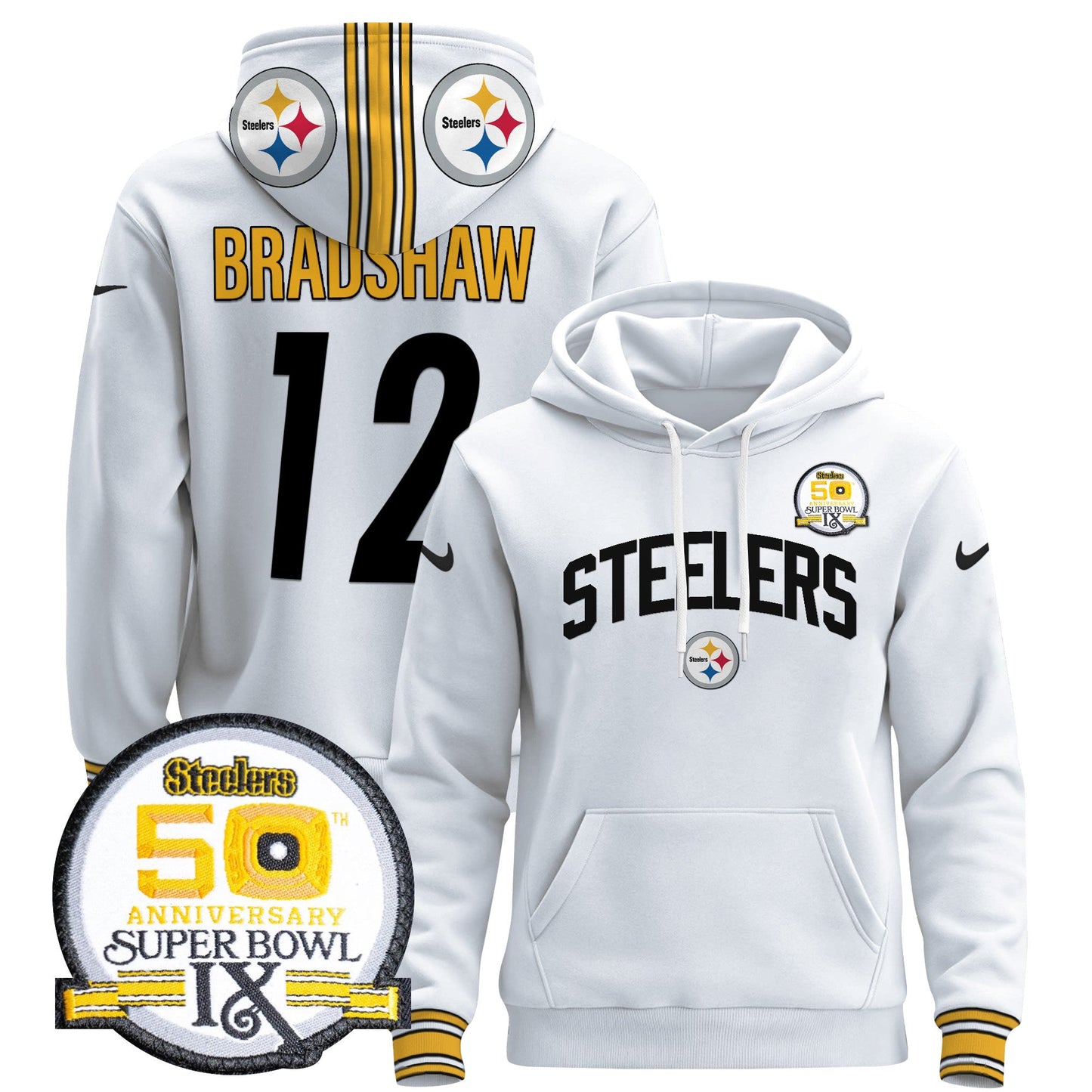 Pittsburgh Steelers 2024 Pullover Hoodie V2