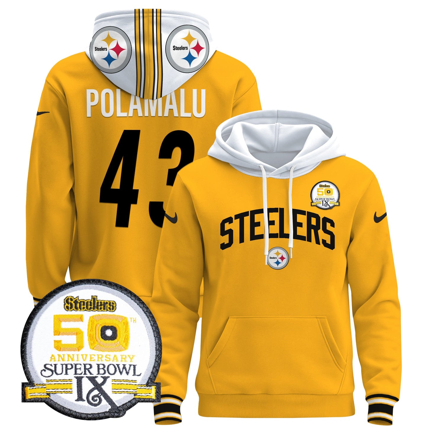 Pittsburgh Steelers 2024 Pullover Hoodie V2