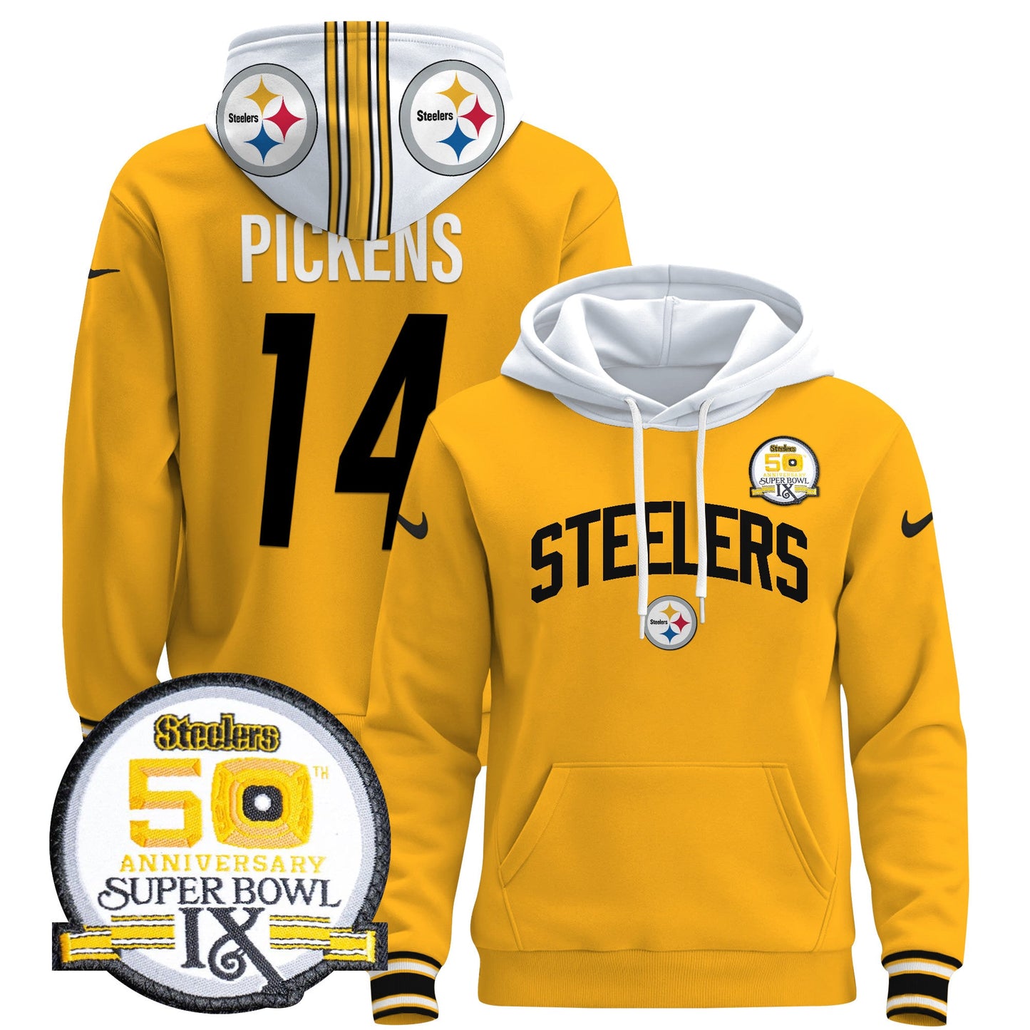 Pittsburgh Steelers 2024 Pullover Hoodie V2