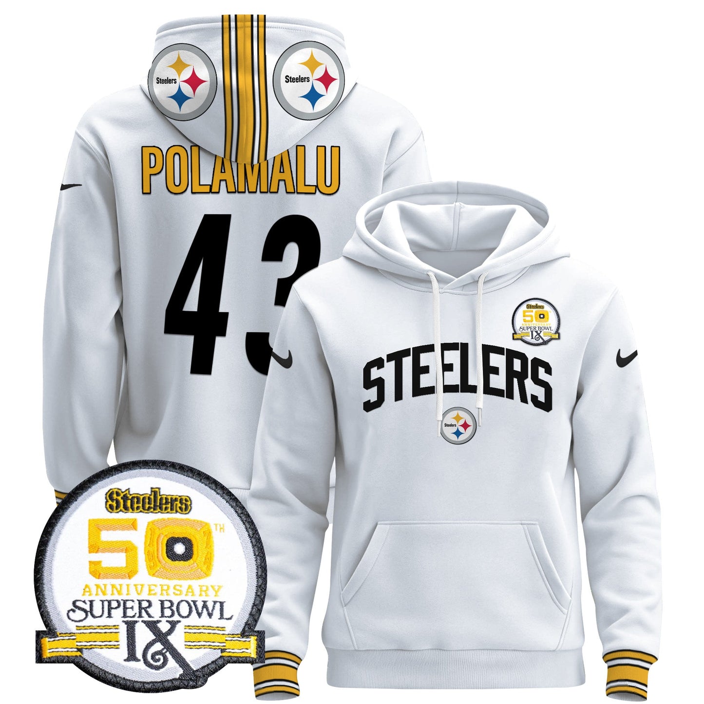 Pittsburgh Steelers 2024 Pullover Hoodie V2