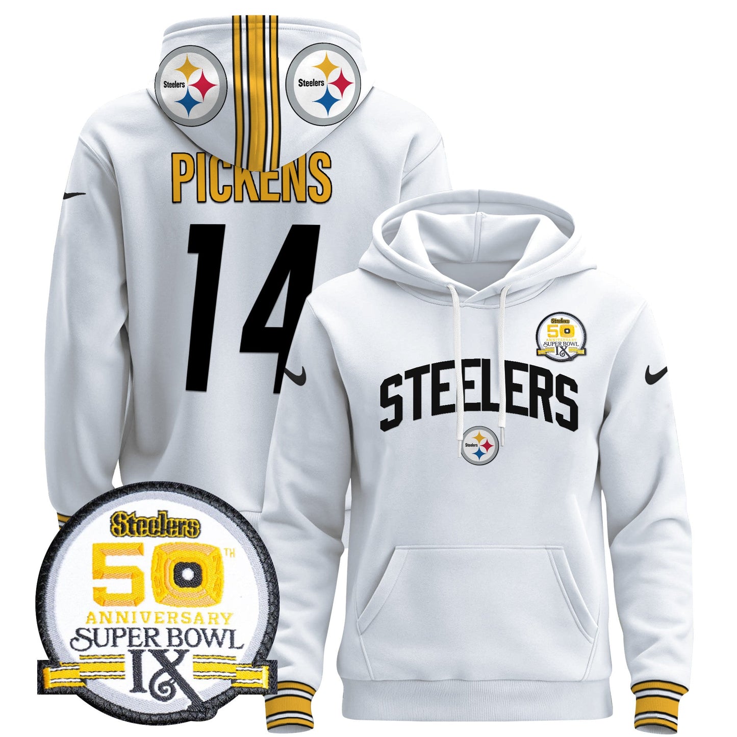 Pittsburgh Steelers 2024 Pullover Hoodie V2