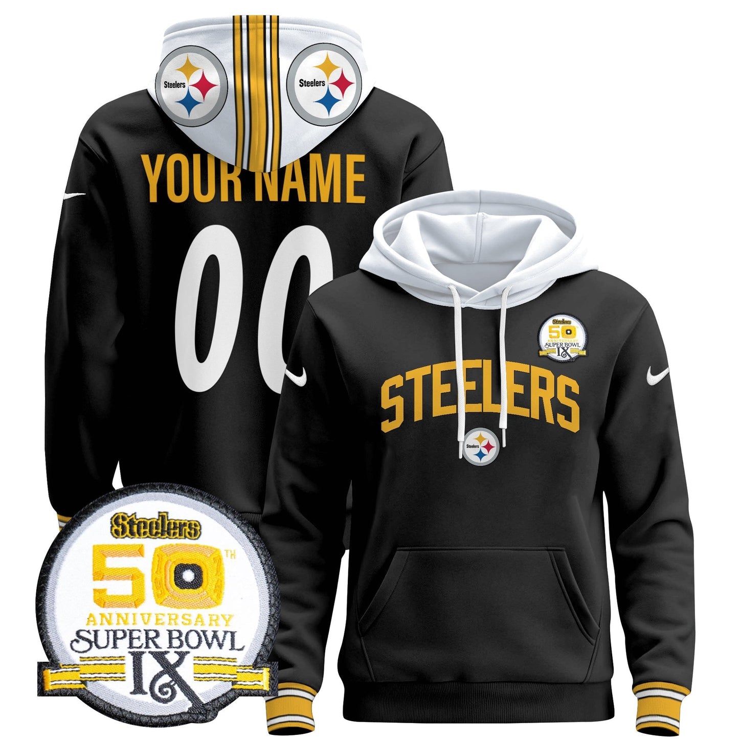 PIT 2024 Custom Pullover Hoodie V2 - All Stitched