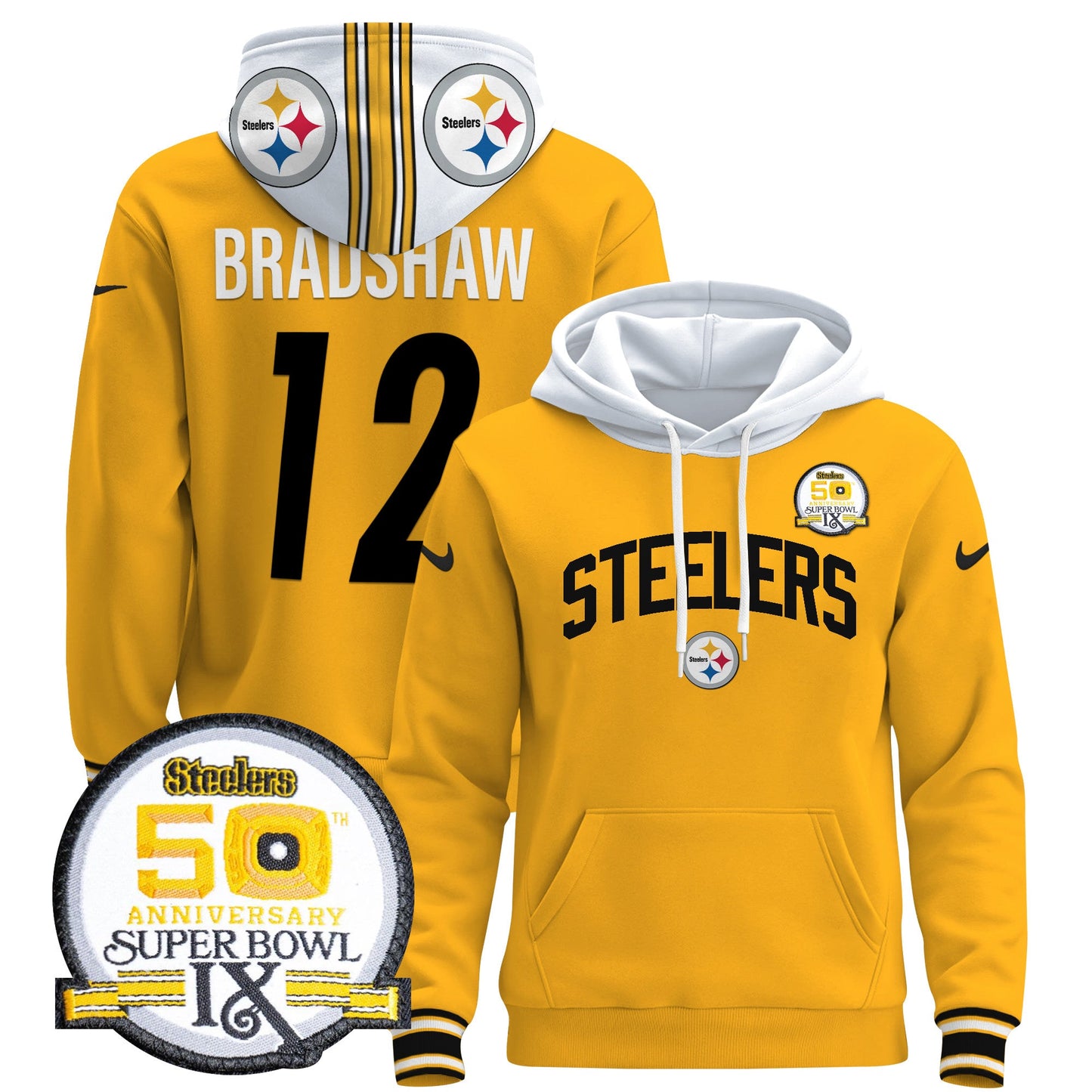 Pittsburgh Steelers 2024 Pullover Hoodie V2