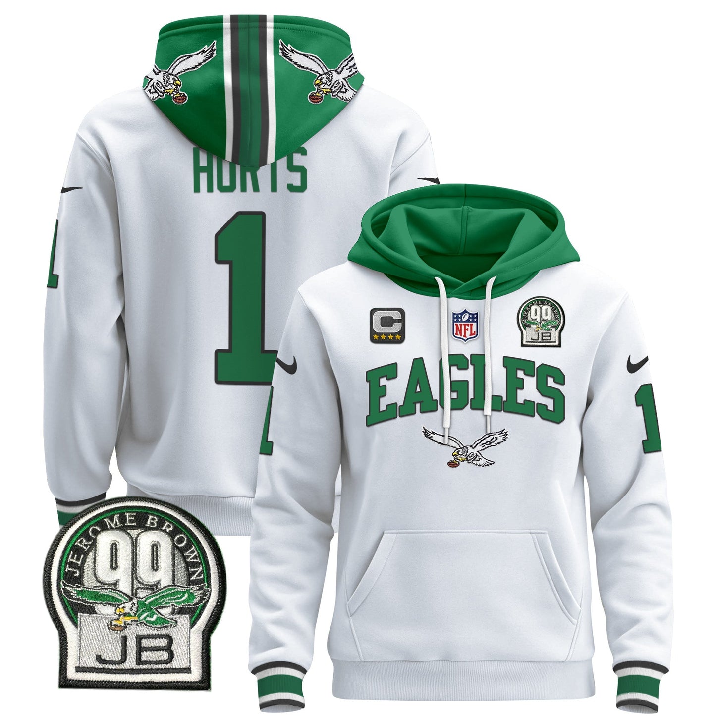 Philadelphia Eagles 2024 Pullover Hoodie V2