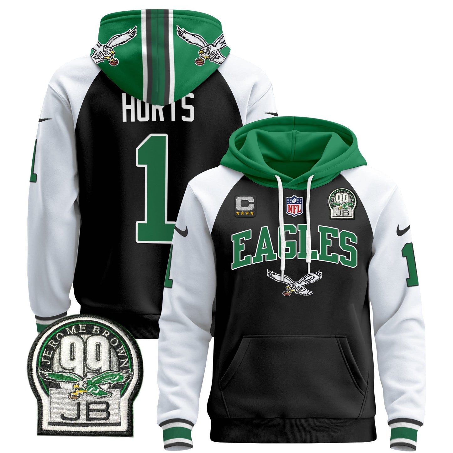 Philadelphia Eagles 2024 Pullover Hoodie V2