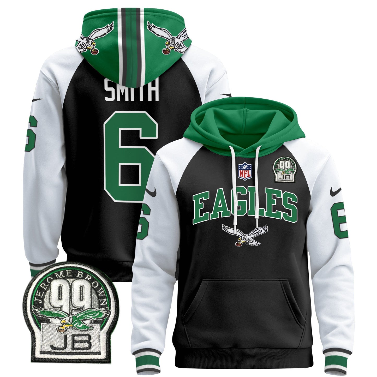 Philadelphia Eagles 2024 Pullover Hoodie V2