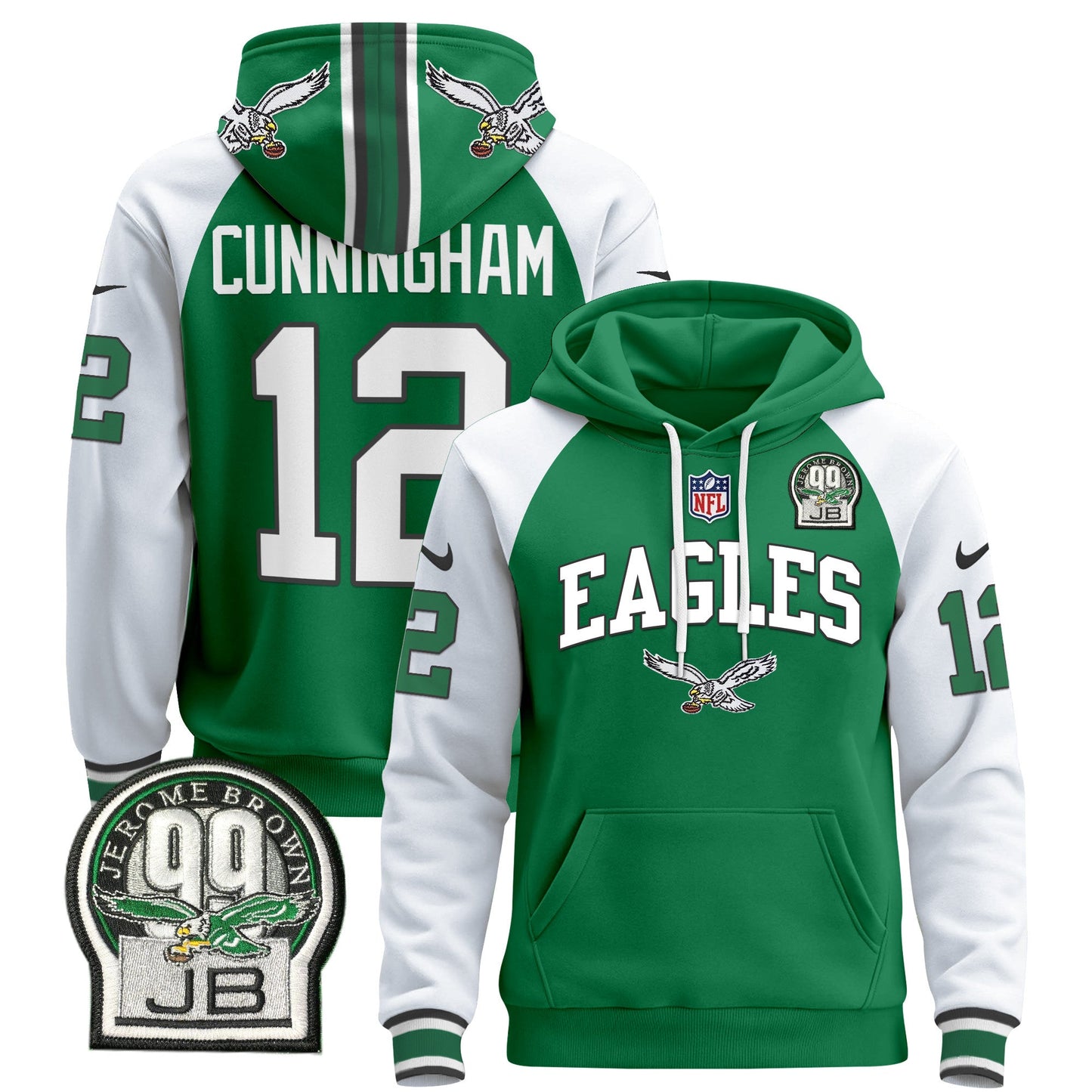 Philadelphia Eagles 2024 Pullover Hoodie V2