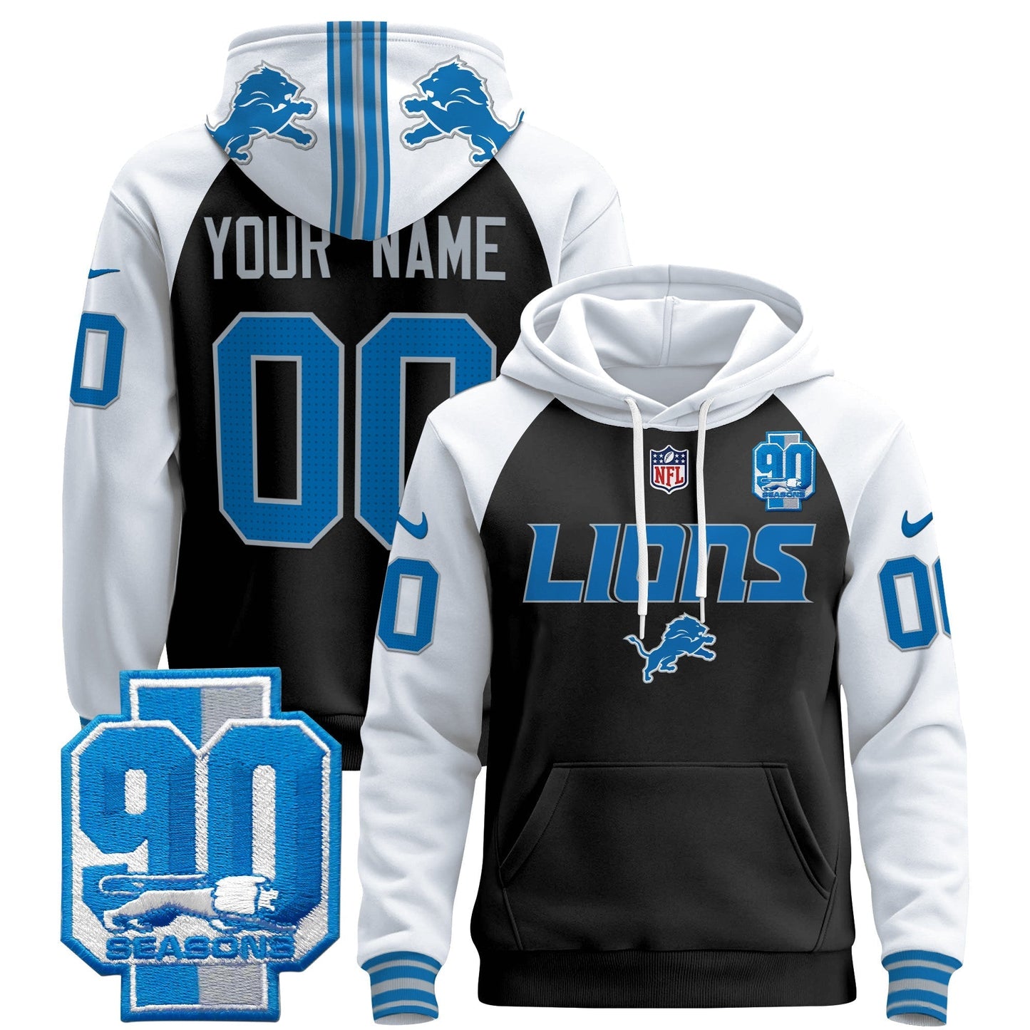 DET 2024 Custom Pullover Hoodie V2 - All Stitched