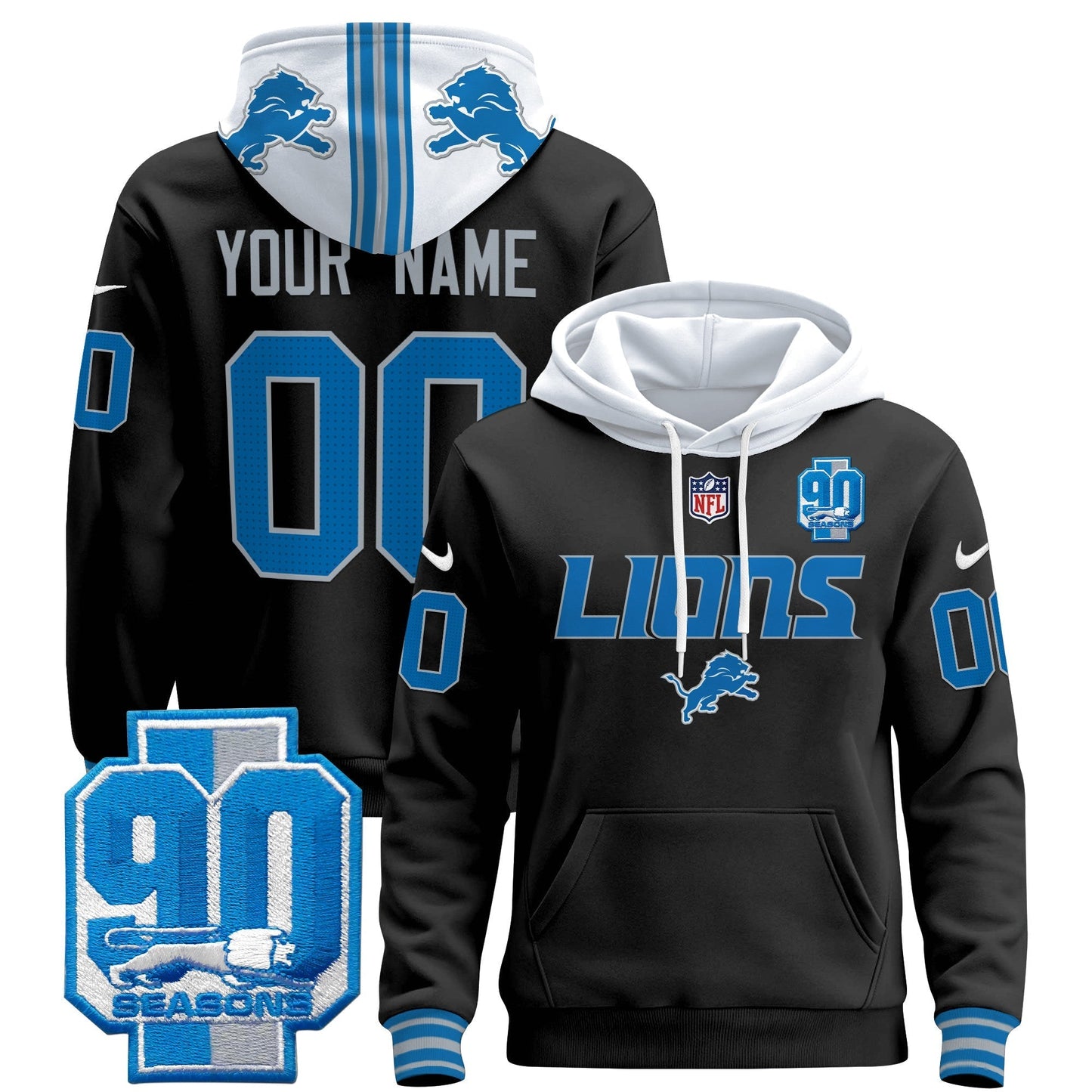 DET 2024 Custom Pullover Hoodie V2 - All Stitched