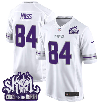 MIN 2024 Winter Warrior Skol Patch Game Jersey - All Stitched