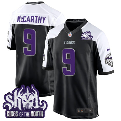 MIN 2024 Winter Warrior Skol Patch Game Jersey - All Stitched