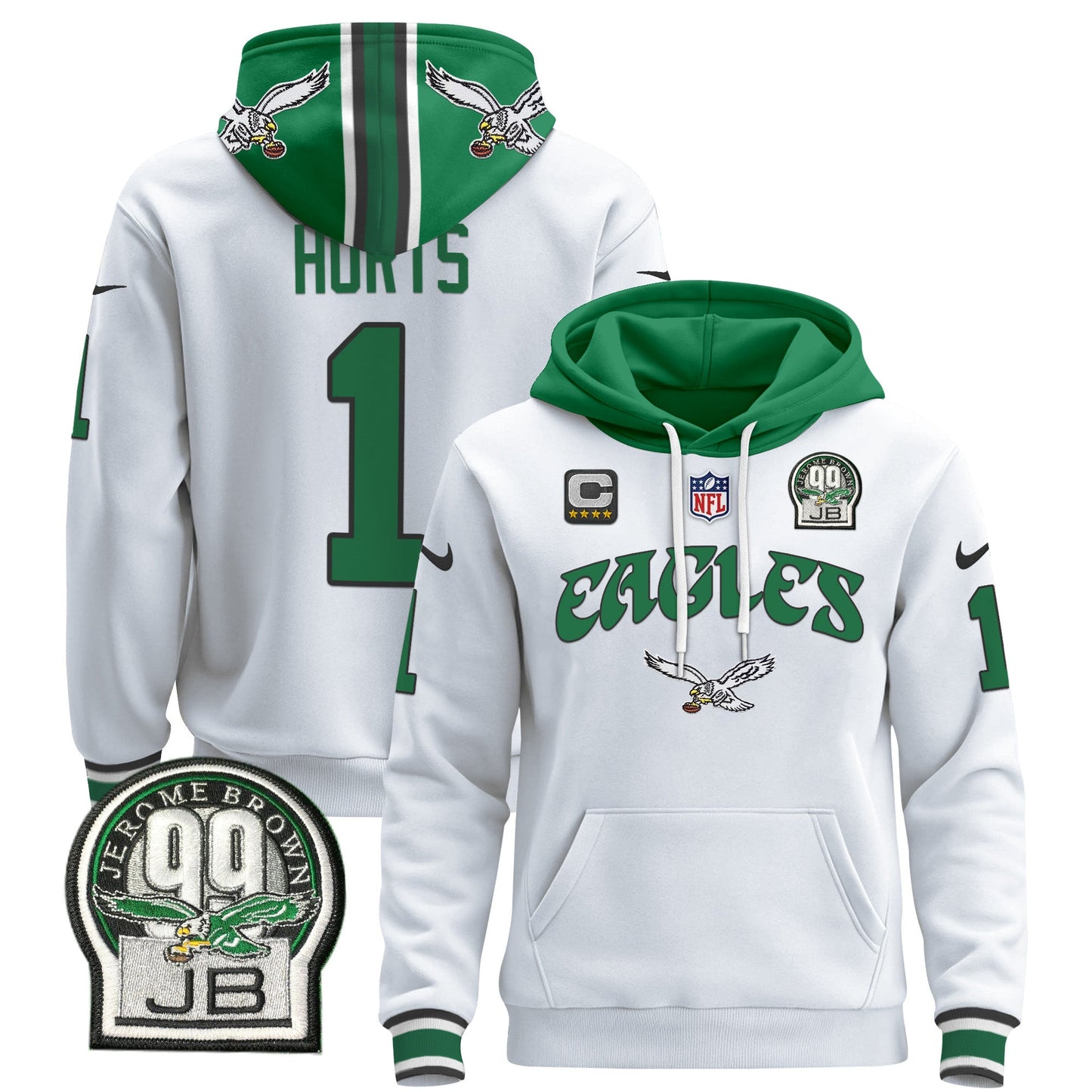 Philadelphia Eagles 2024 Pullover Hoodie V3