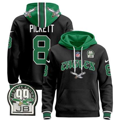 Philadelphia Eagles 2024 Pullover Hoodie V3