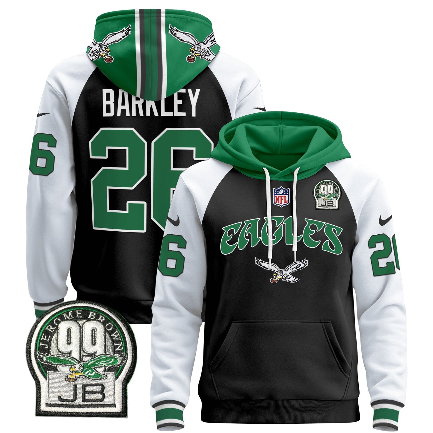 Philadelphia Eagles 2024 Pullover Hoodie V3