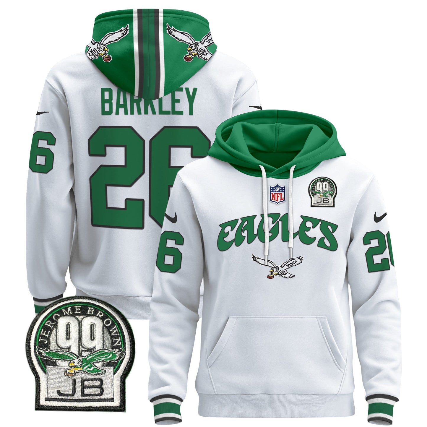 Philadelphia Eagles 2024 Pullover Hoodie V3