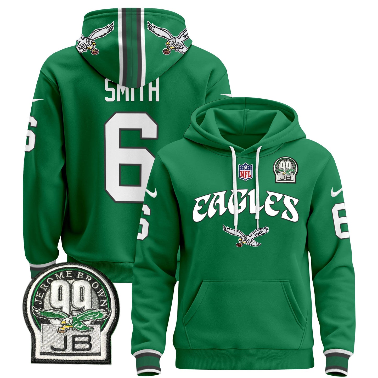 Philadelphia Eagles 2024 Pullover Hoodie V3