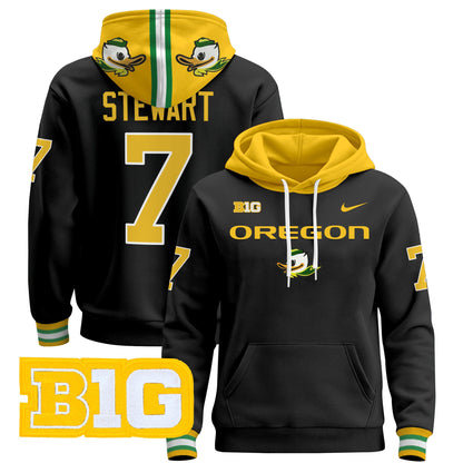 Oregon Ducks 2024 Pullover Hoodie V2- All Stitched