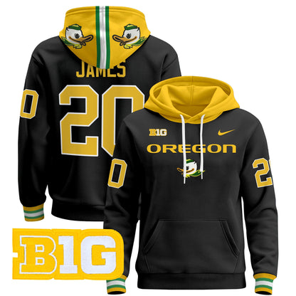 Oregon Ducks 2024 Pullover Hoodie V2- All Stitched