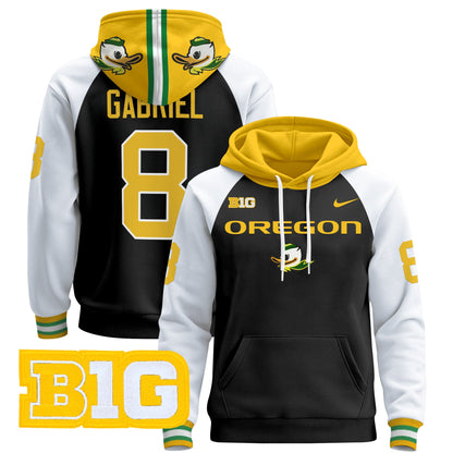 Oregon Ducks 2024 Pullover Hoodie V2- All Stitched
