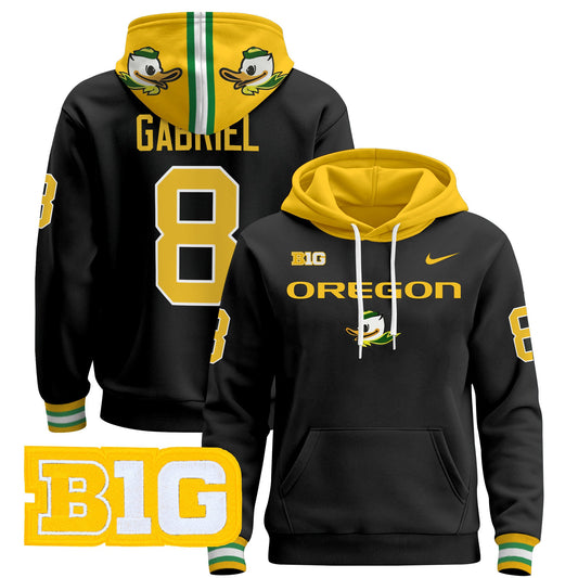 Oregon Ducks 2024 Pullover Hoodie V2- All Stitched