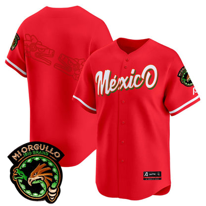 Mexico Quetzalcoatl Baseball Jersey - All Stitched