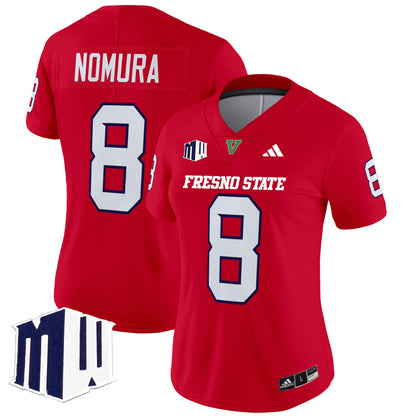 Women's Fresno State Bulldogs 2024 Vapor Limited Jersey - All Stitched