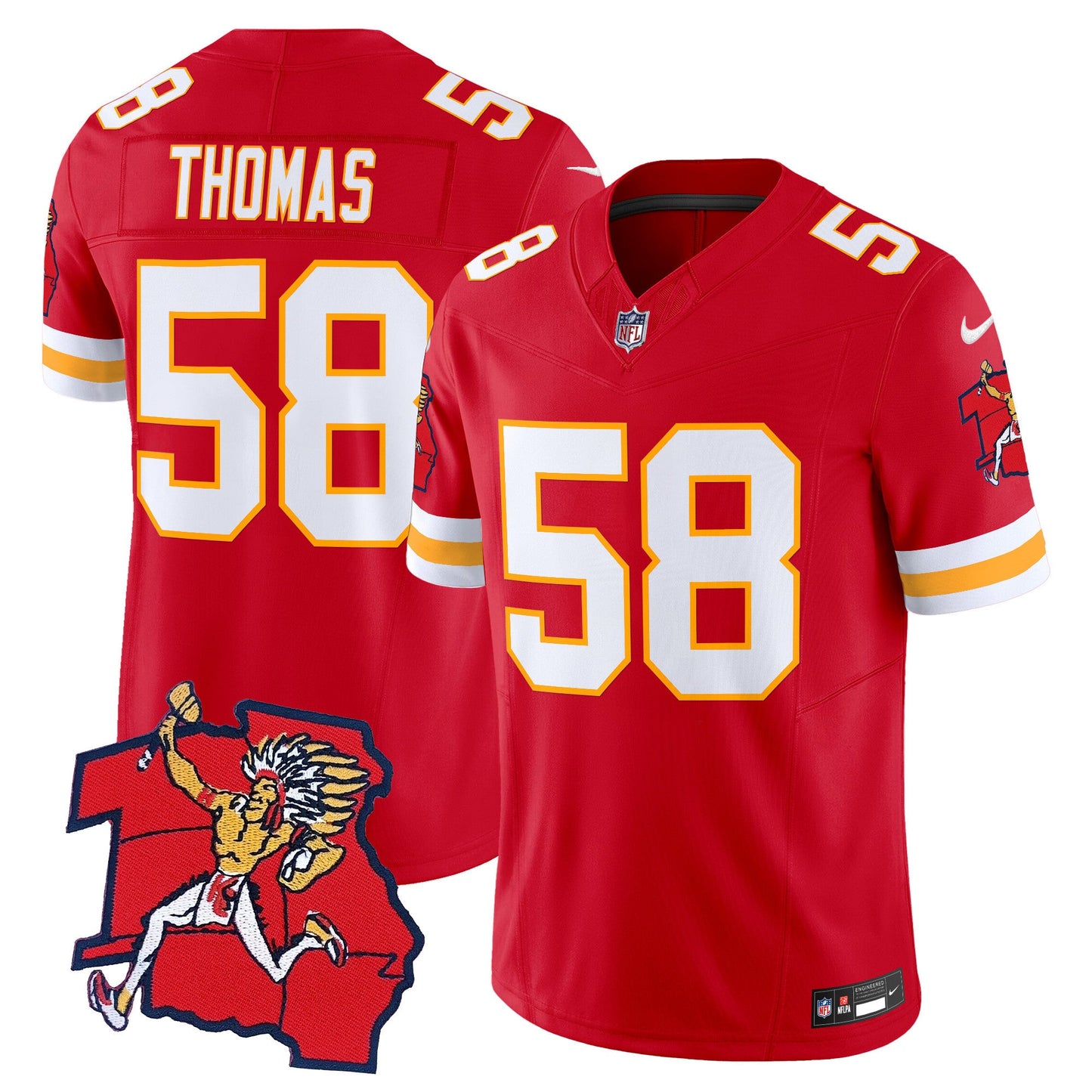 Chiefs 1963 Throwback Vapor Limited Jersey - All Stitched