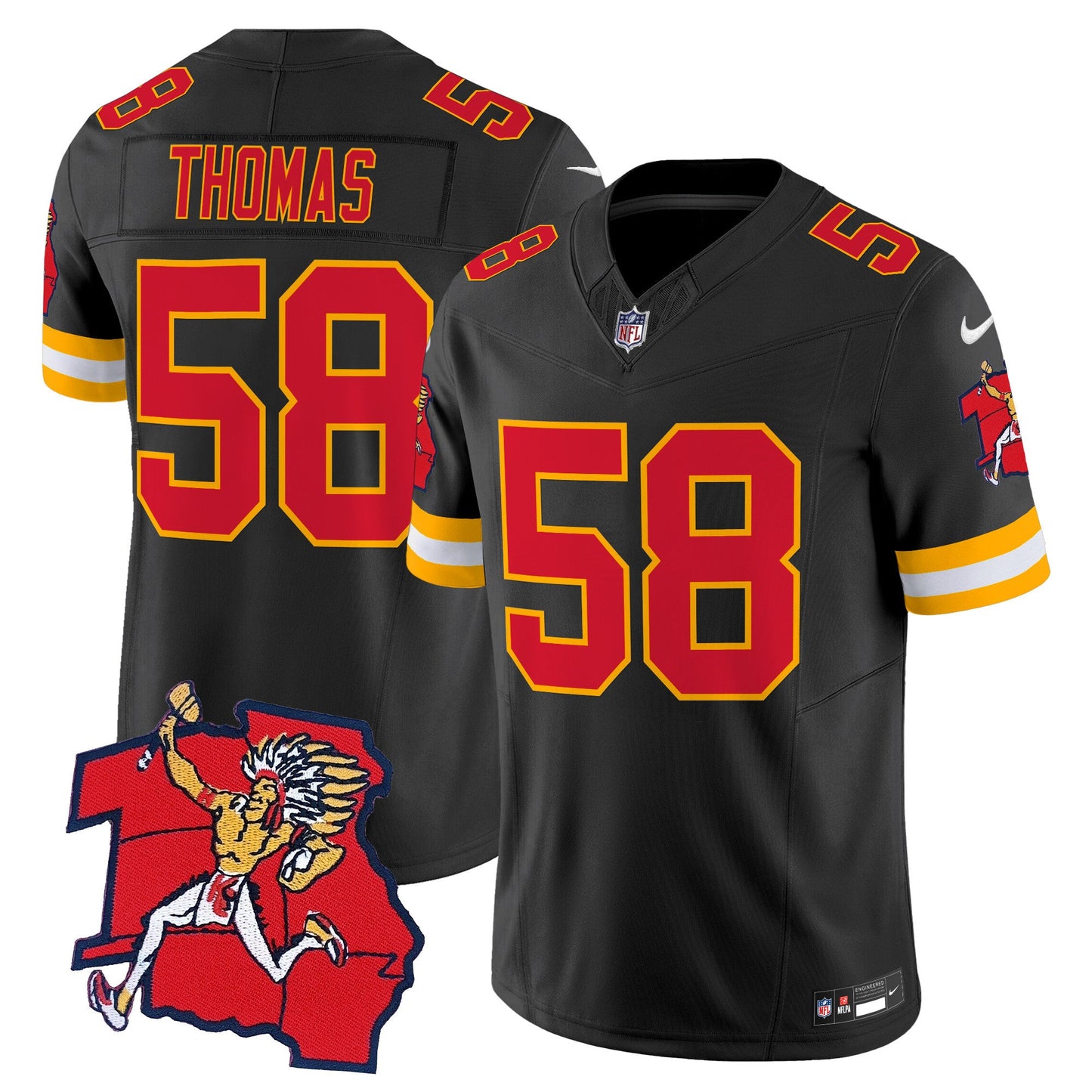 Chiefs 1963 Throwback Vapor Limited Jersey - All Stitched