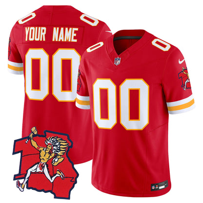 Chiefs 1963 Throwback Vapor Limited Custom Jersey - All Stitched