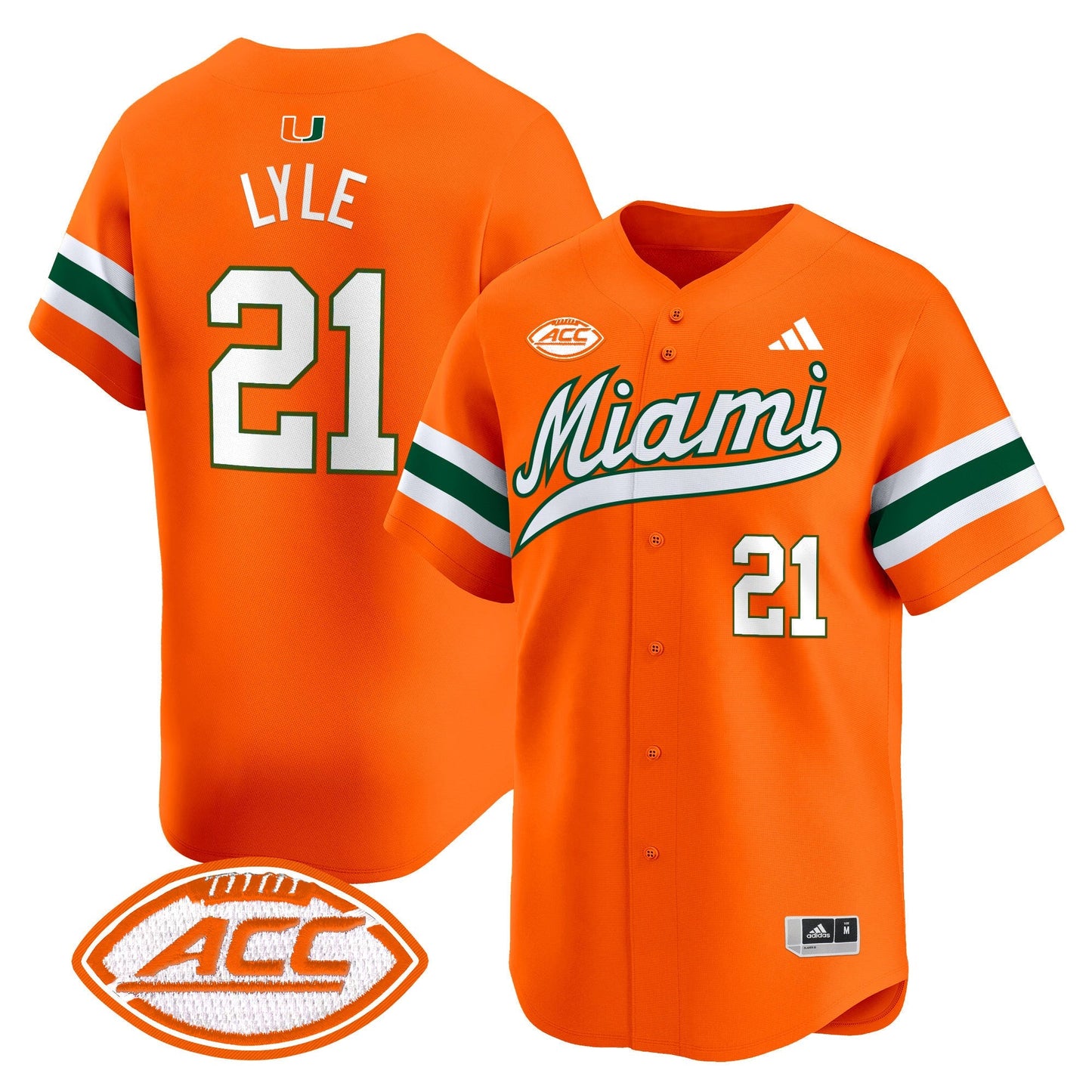 MIA 2024 Vapor Baseball Jersey - All Stitched