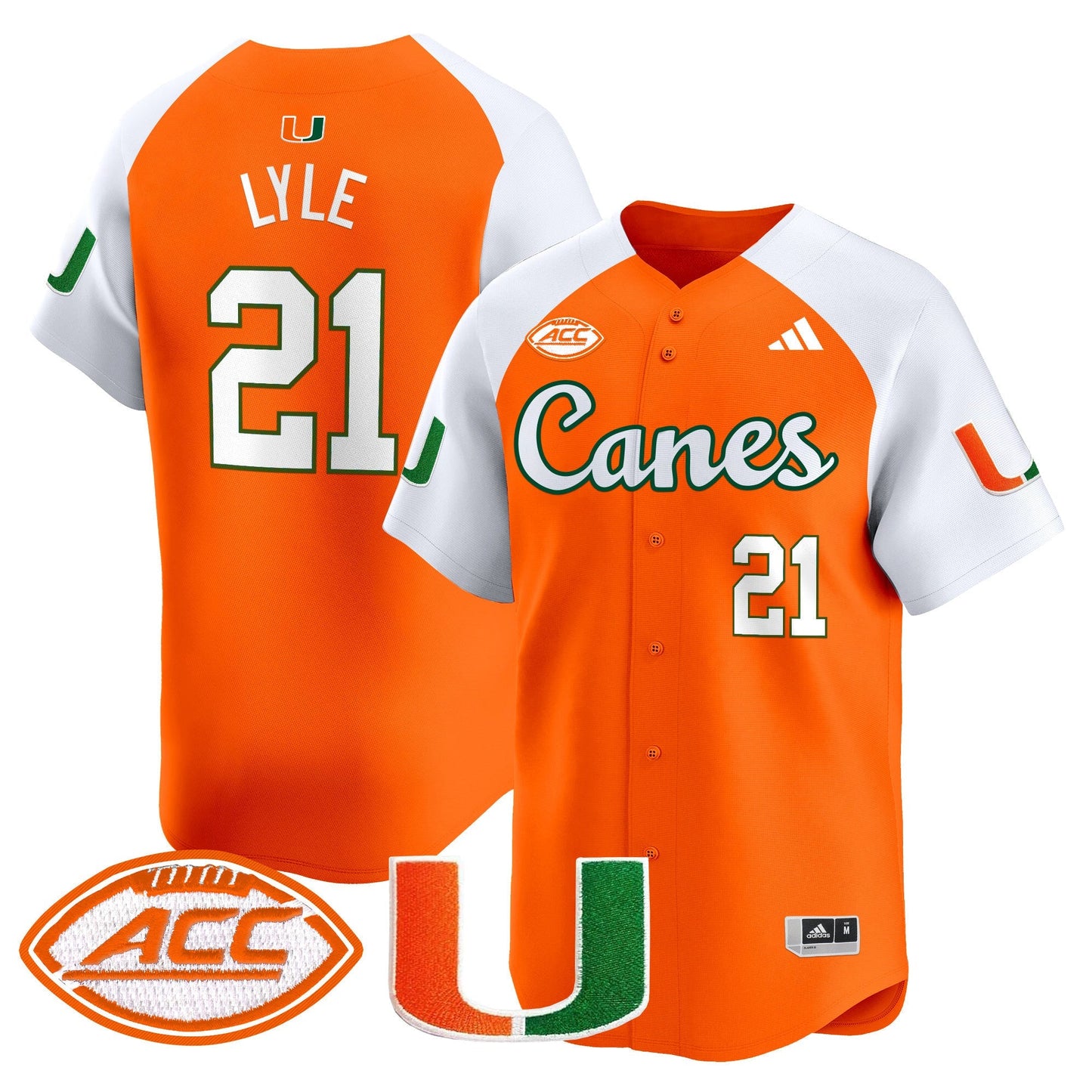 MIA 2024 Vapor Baseball Jersey V2 - All Stitched