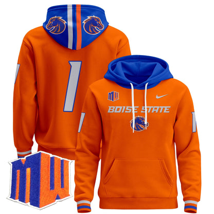 Boise State Broncos 2024 Pullover Hoodie V2