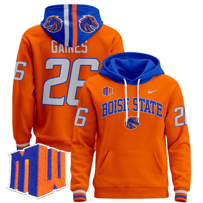 Boise State Broncos 2024 Pullover Hoodie V3