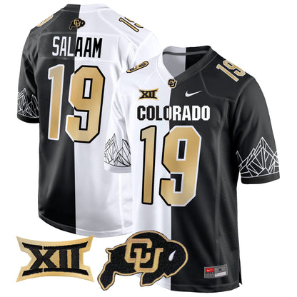 Colorado Buffaloes Big 12 XII Patch Game Jersey - All Stitched