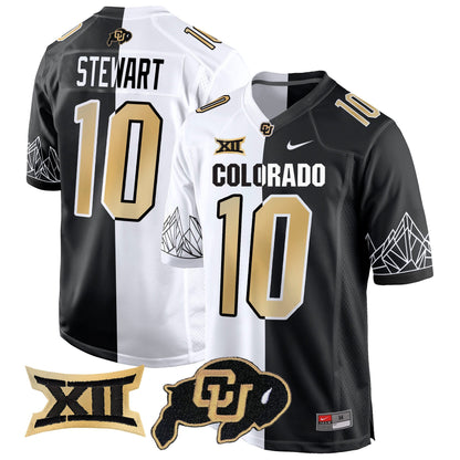Colorado Buffaloes Big 12 XII Patch Game Jersey - All Stitched
